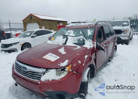 2010 Subaru Forester 2.5X Premium from USA, damaged, VIN JF2SH6CCXAH774075